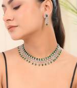 American diamond jewellery set for women