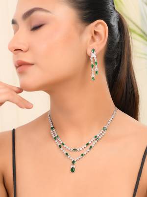 American diamond jewellery set for women 1