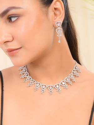 American diamond jewellery set for women 1