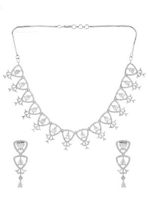 American diamond jewellery set for women 3