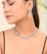 American diamond jewellery set for women