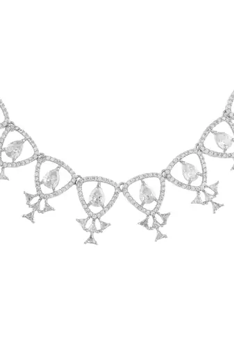 American diamond jewellery set for women