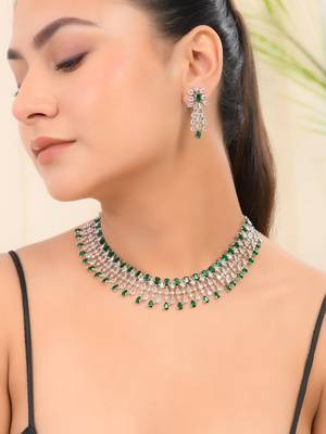 American diamond jewellery set for women 1