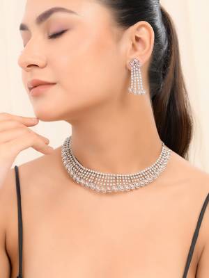 American diamond jewellery set for women 1