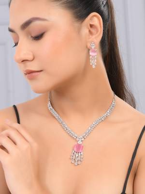 American diamond jewellery set for women 1