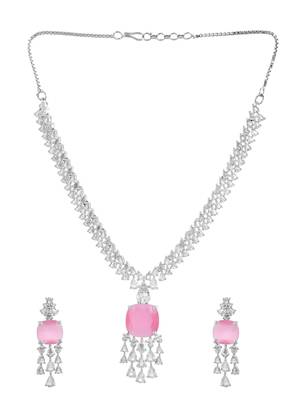 American diamond jewellery set for women 3