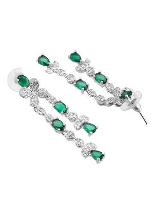 American diamond (ad) jewellery set for women 4