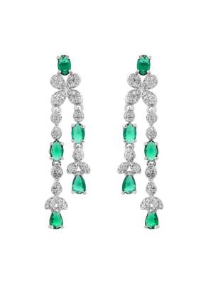 American diamond (ad) jewellery set for women 5