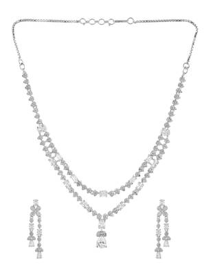 American diamond jewellery set for women 3