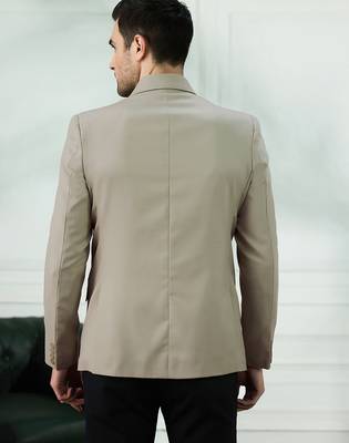 Men's beige classic blazer 4