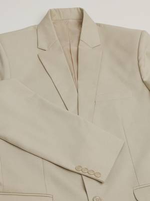 Men's beige classic blazer 6