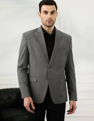 Men's dark grey blazer 1