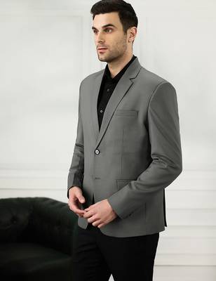 Men's dark grey blazer 2