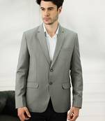 Men's light grey sleek blazer