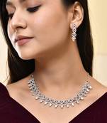 American diamond jewellery set for women