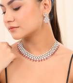 American diamond jewellery set for women
