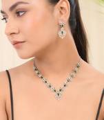 American diamond jewellery set for women