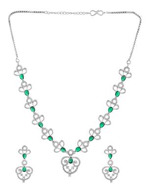 American diamond jewellery set for women 3
