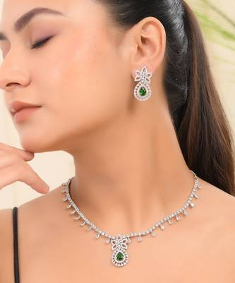 American diamond jewellery set for women 1