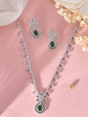 American diamond jewellery set for women 2