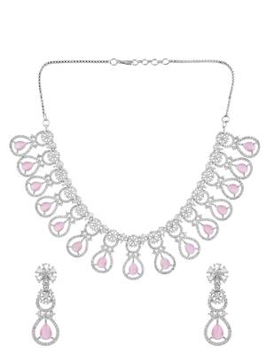 American diamond jewellery set for women 3