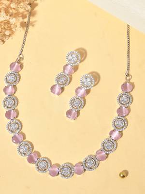 American diamond jewellery set for women 2