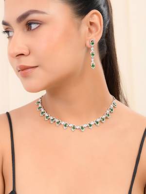 American diamond jewellery set for women 1