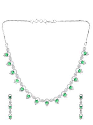 American diamond jewellery set for women 3