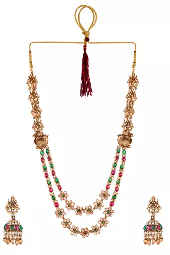 Golden temple jewellery for womens
