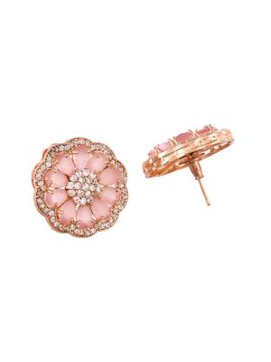 Tranding american diamond jewellery set with artificial beads 4
