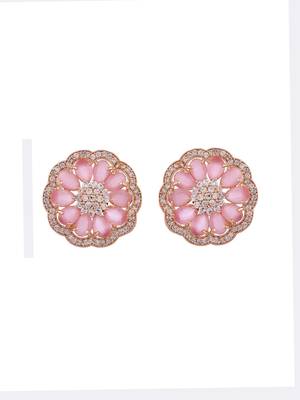Tranding american diamond jewellery set with artificial beads 5