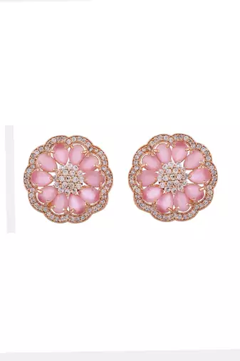 Tranding american diamond jewellery set with artificial beads