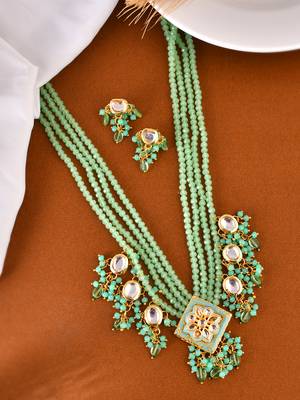 Tranding kunden jewellery set with perls 1