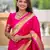 Rani Pink Color Soft Paithani Silk Saree