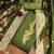 Elegant green jacquard embroidered salwar suit material with rich woven dupatta
