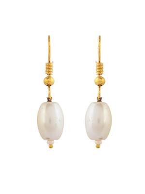 Pearl beaded necklace & earring set for women 4