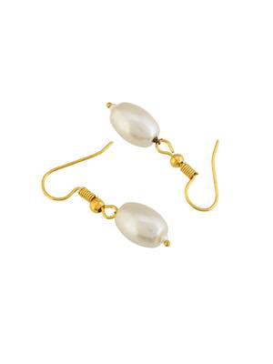 Pearl beaded necklace & earring set for women 5