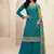  green chinon straight suit for women ethnic wear