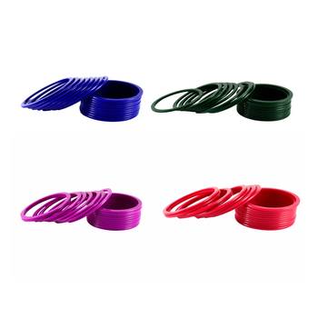 multicolor ,plain,bangle combo 2