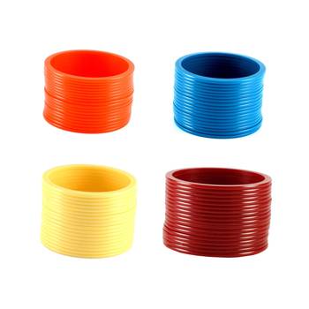 multicolor ,plain,bangle combo 1