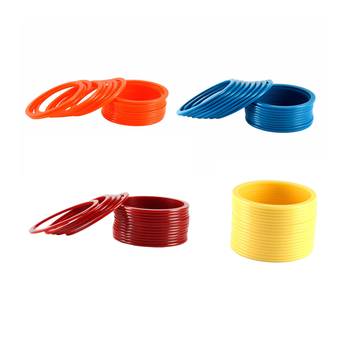 multicolor ,plain,bangle combo 2
