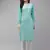 Hand embroidered sea green georgette lucknowi chikankari kurta set