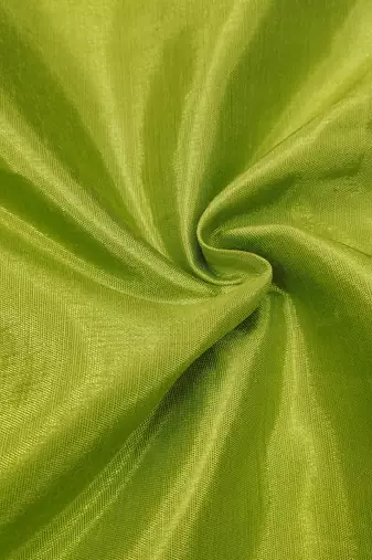 Women's green handwork dress material