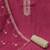 Women's pink embroidered work dress material