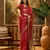 Pink organza jacquard saree with unstitched blouse piece