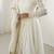 white chinon silk anarkali gown with sequnce  work     fully stitched festive & party wear for women