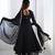 black silk chanderi anarkali dress