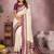 Off White Color Zari Weaving Designer Kalamkari Silk Saree