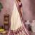 Off White Color Zari Weaving Designer Kalamkari Silk Saree