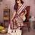 Off White Color Zari Weaving Designer Kalamkari Silk Saree